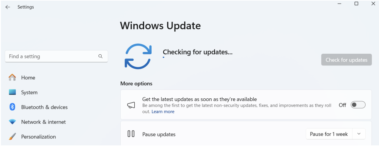 Allow the tool to download and install updates, and then restart your computer to complete the installation